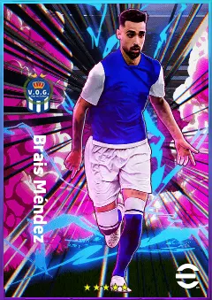 Brais Méndez eFootball 2026 player card, 81 OVR RMF