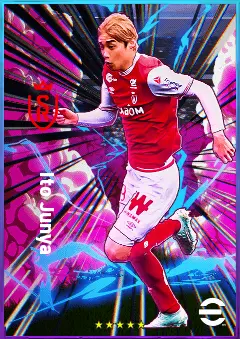 Ito Junya eFootball 2026 player card, 78 OVR RWF