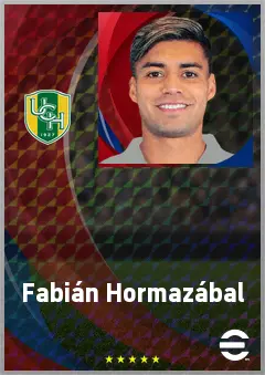 Fabián Hormazábal eFootball 2026 player card, 71 OVR RB