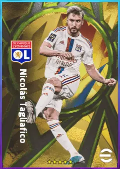 Nicolás Tagliafico eFootball 2026 player card, 80 OVR LB