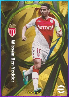 Wissam Ben Yedder eFootball 2026 player card, 82 OVR CF