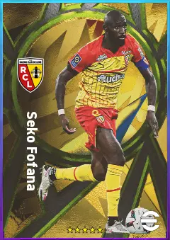 Seko Fofana eFootball 2026 player card, 81 OVR CMF