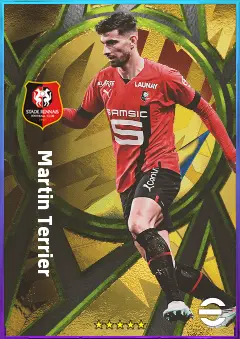 Martin Terrier eFootball 2026 player card, 81 OVR LWF