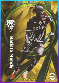 Batista Mendy eFootball 2026 player card, 74 OVR DMF