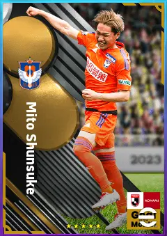 Mito Shunsuke eFootball 2026 player card, 72 OVR RMF