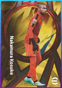 Nakamura Kosuke eFootball 2026 player card, 75 OVR GK