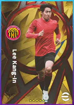 Lee Kang-In eFootball 2026 player card, 80 OVR AMF