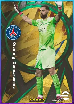 Gianluigi Donnarumma eFootball 2026 player card, 85 OVR GK