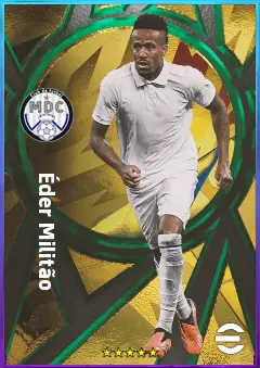 Éder Militão eFootball 2026 player card, 84 OVR CB