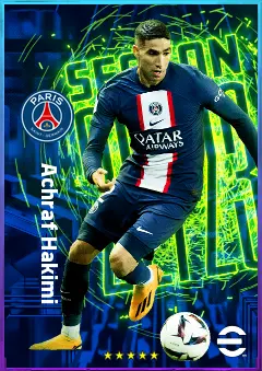 Achraf Hakimi eFootball 2026 player card, 85 OVR RB