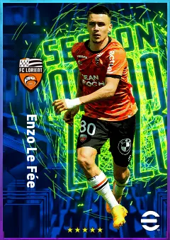 Enzo Le Fée eFootball 2026 player card, 79 OVR CMF