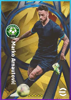 Marko Arnautović eFootball 2026 player card, 78 OVR CF