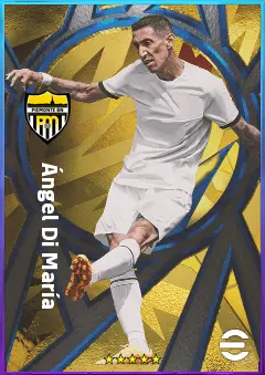 Ángel Di María eFootball 2026 player card, 82 OVR RWF