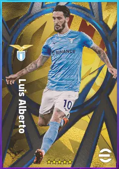 Luis Alberto eFootball 2026 player card, 81 OVR CMF