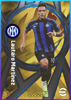 Lautaro Martínez eFootball 2026 player card, 84 OVR CF