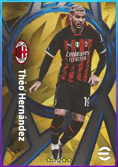 Théo Hernández eFootball 2026 player card, 84 OVR LB