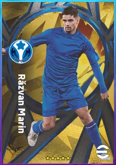 Răzvan Marin eFootball 2026 player card, 77 OVR CMF