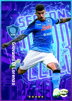 Giovanni Di Lorenzo eFootball 2026 player card, 81 OVR RB