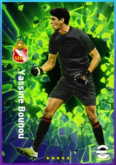 Yassine Bounou eFootball 2026 player card, 83 OVR GK