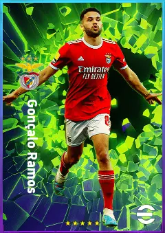 Gonçalo Ramos eFootball 2026 player card, 81 OVR CF