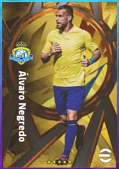 Álvaro Negredo eFootball 2026 player card, 78 OVR CF