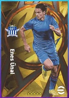Enes Ünal eFootball 2026 player card, 78 OVR CF