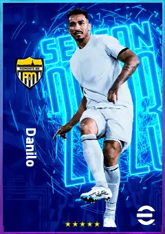 Danilo eFootball 2026 player card, 81 OVR RB