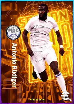 Antonio Rüdiger eFootball 2026 player card, 84 OVR CB