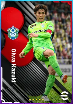 Oiwa Kazuki eFootball 2026 player card, 70 OVR CB