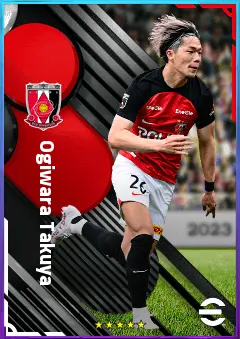 Ogiwara Takuya eFootball 2026 player card, 70 OVR LB