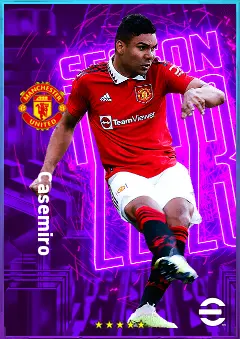 Casemiro eFootball 2026 player card, 85 OVR DMF