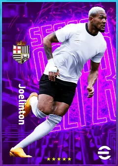 Joelinton eFootball 2026 player card, 81 OVR AMF