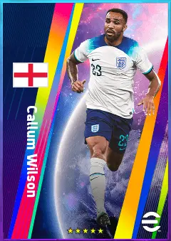 Callum Wilson eFootball 2026 player card, 80 OVR CF