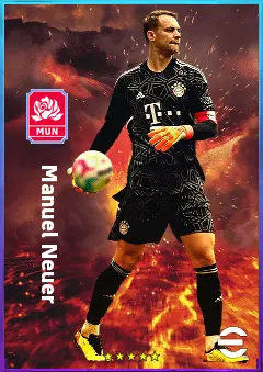 Manuel Neuer eFootball 2026 player card, 87 OVR GK