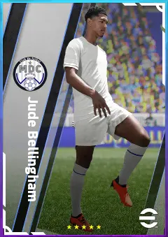 Jude Bellingham eFootball 2026 player card, 85 OVR CMF