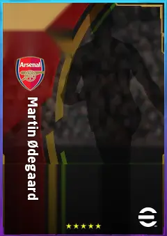 Martin Ødegaard eFootball 2026 player card, 85 OVR CMF