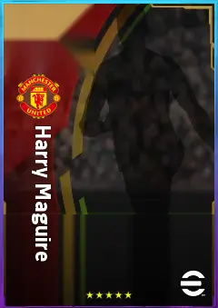 Harry Maguire eFootball 2026 player card, 80 OVR CB