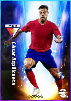 César Azpilicueta eFootball 2026 player card, 81 OVR RB