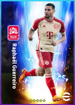 Raphaël Guerreiro eFootball 2026 player card, 81 OVR LB