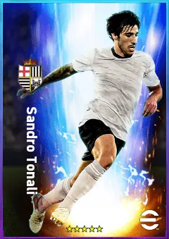 Sandro Tonali eFootball 2026 player card, 84 OVR DMF