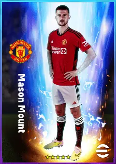 Mason Mount eFootball 2026 player card, 83 OVR AMF
