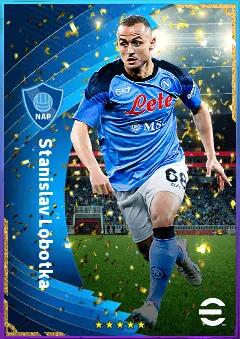 Stanislav Lobotka eFootball 2026 player card, 80 OVR DMF