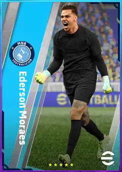 Ederson Moraes eFootball 2026 player card, 86 OVR GK