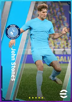 John Stones eFootball 2026 player card, 83 OVR CB
