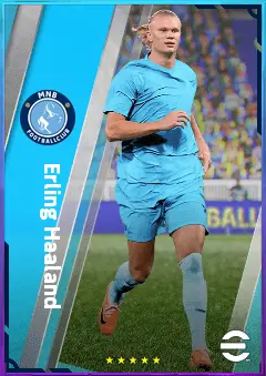 Erling Haaland eFootball 2026 player card, 86 OVR CF