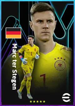Marc ter Stegen eFootball 2026 player card, 84 OVR GK