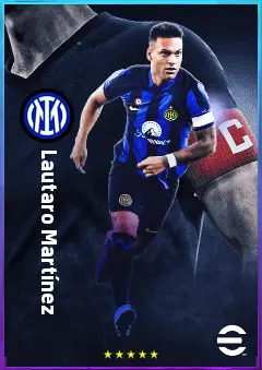 Lautaro Martínez eFootball 2026 player card, 84 OVR CF