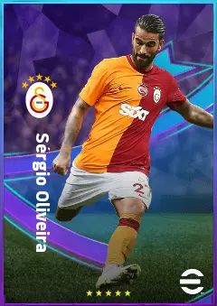 Sérgio Oliveira eFootball 2026 player card, 80 OVR CMF