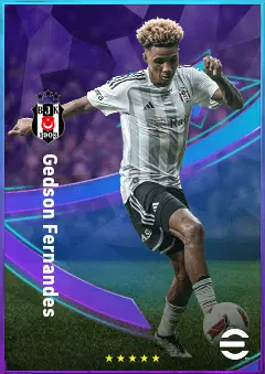 Gedson Fernandes eFootball 2026 player card, 81 OVR CMF