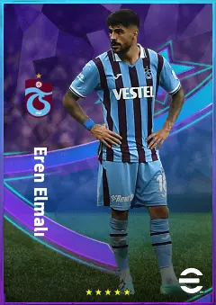 Eren Elmalı eFootball 2026 player card, 78 OVR LB